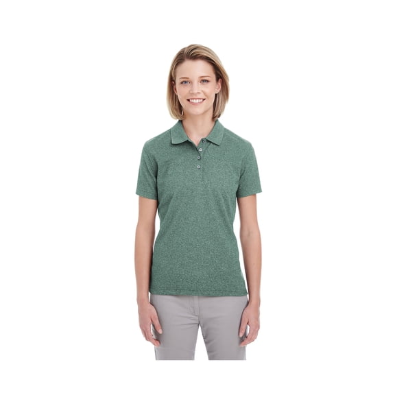 Ultraclub Women's Heathered Pique Polo, Style UC100W