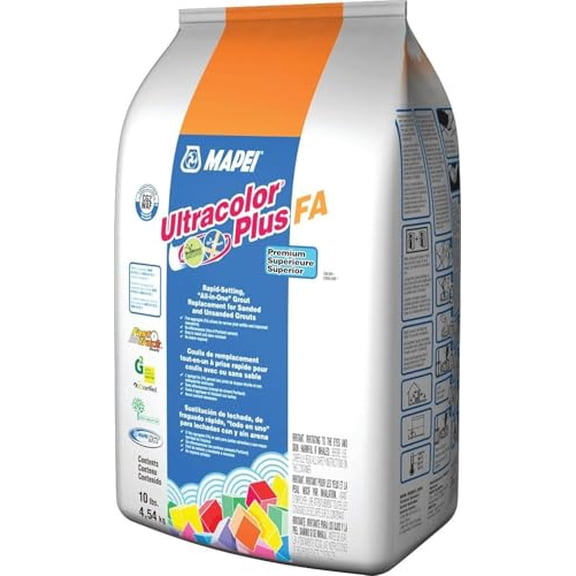 Ultracolor Plus FA Powder Grout - 10LB/Bag - (5229 Sea Salt)$$Tools & Hardware Other