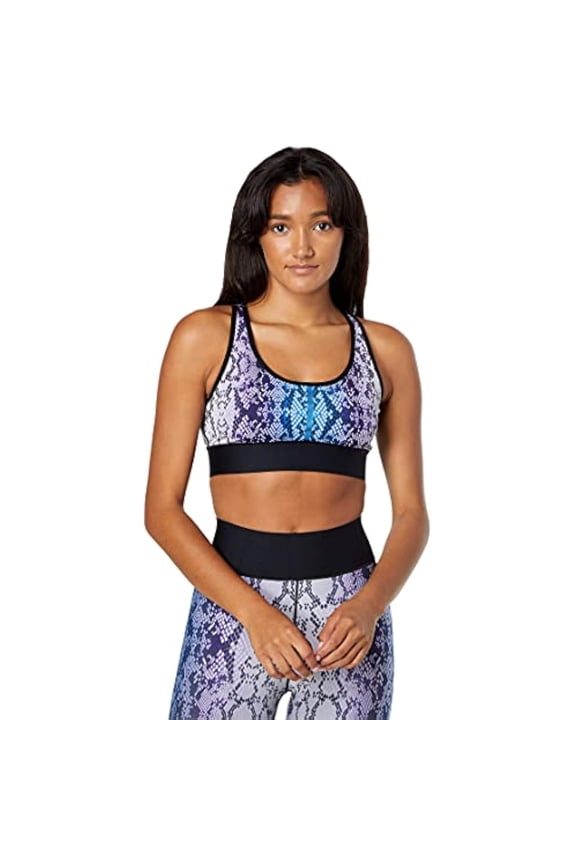 Anaconda Luna Bra Blue Print Blue Metal LG