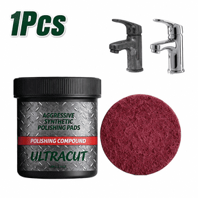 Ultracut Polishing Compound for Wood, Leather & Marble, All-in-One Cleaner & Scratch Remover for Furniture, Countertops, Cookware & More(1Pcs)