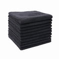 thumbnail image 1 of Ultrafine Fiber Double-Sided Cleaning Towels - Soft Flock & Scrubbing Cloths - 2-in-1 Microfiber Dusting & Polish Rags - Streak-Free on Glass, Stainless Steel & Car Wax - Reusable 5-Pack, 1 of 1