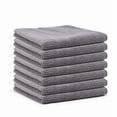thumbnail image 1 of Ultrafine Microfiber Cleaning Towels, Double-Sided Scrubbing and Polishing Cloths for Kitchen, Car, and Household Surfaces, Reusable Soft Flock Dusting Rags (Wholesale Pack), 1 of 1