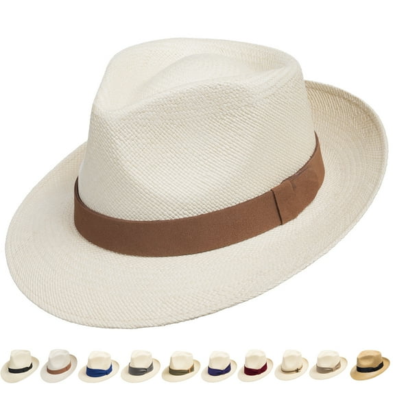 Ultrafino Genuine Havana Retro Panama Straw Hat Classic Lightweight ALL SIZES