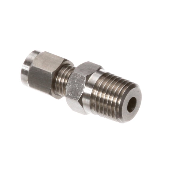 Ultrafryer Fitting, Compression 1/4In Npt X 3/16In Bore S/S 24A326 - Genuine OEM Replacement Part