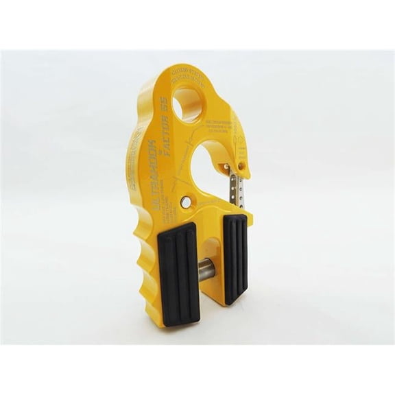 Ultrahook Winch Hook with Shackle Mount, Yellow