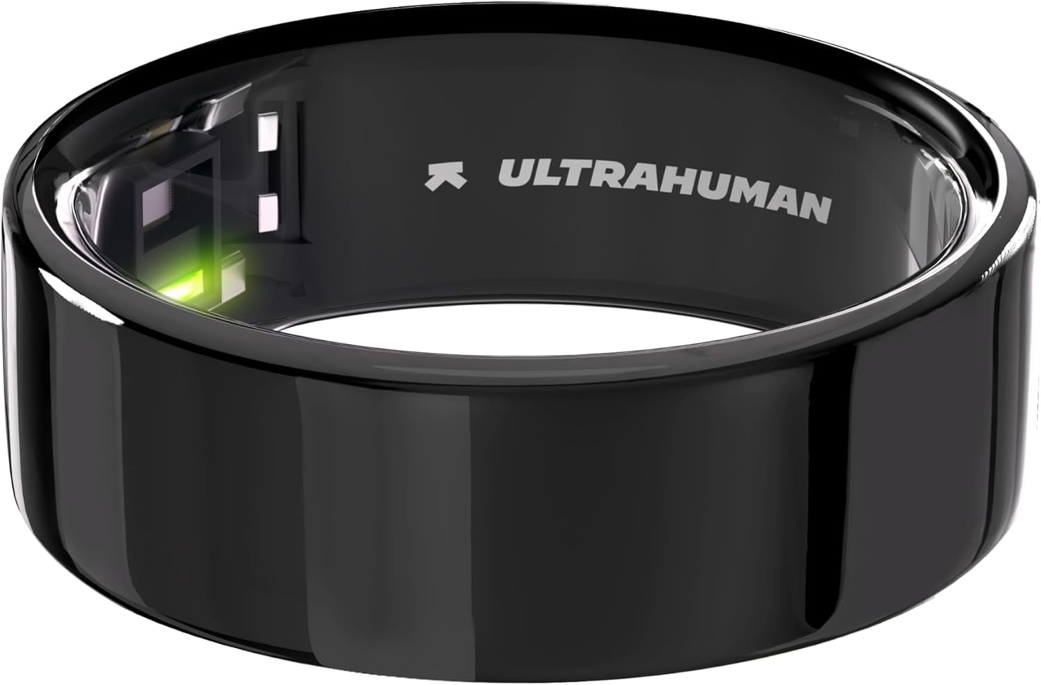 Ultrahuman Ring AIR Size 10 - World’s Lightest Sleep-Tracking Wearable - Aster Black (No Monthly Subscription)