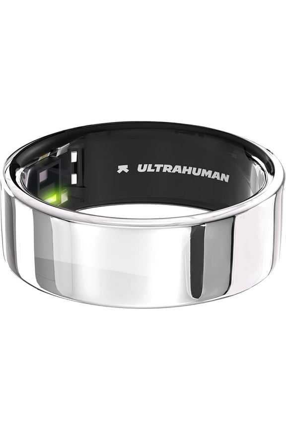 Ring AIR Size 13 - Worlds Lightest Sleep-Tracking Wearable - Space Silver