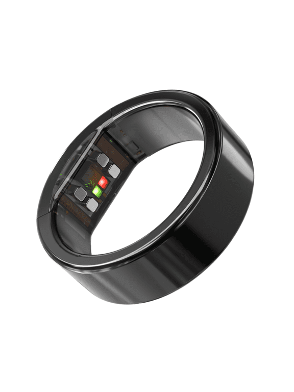 Ring PRO, Health Tracker for Sleep, Recovery, Activity, Women's Health - HR, HRV, RHR - No Mandatory Subscription - Available in 6 Colors - Smart Ring for Men/Women, Aster Black Size 13