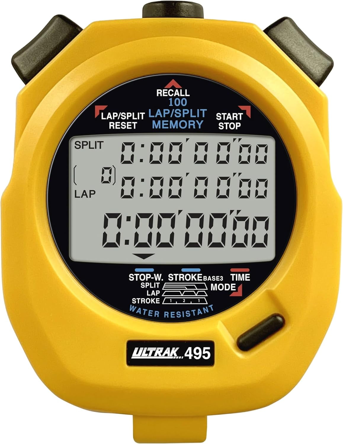 Ultrak 100 Lap Memory Timer, Yellow - Walmart.com