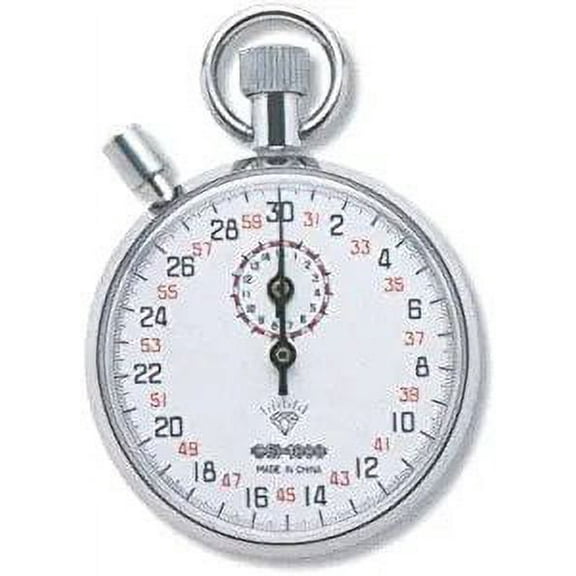 Ultrak 1000 is a 13 Jewel Mechanical Stopwatch Rugged Steel Case - 1000