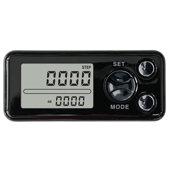 Ultrak Pedometer with 3D Motion Sensor, Black