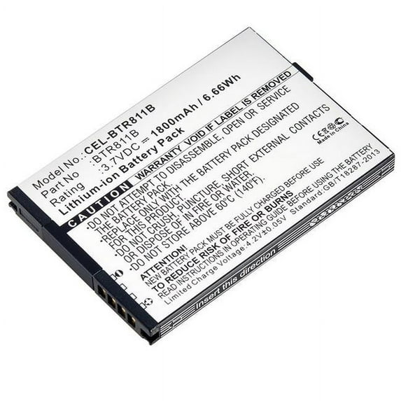 UltraLast CEL-BTR811B - Battery - Li - 1800 mAh - for Casio G'zOne Commando 4G LTE