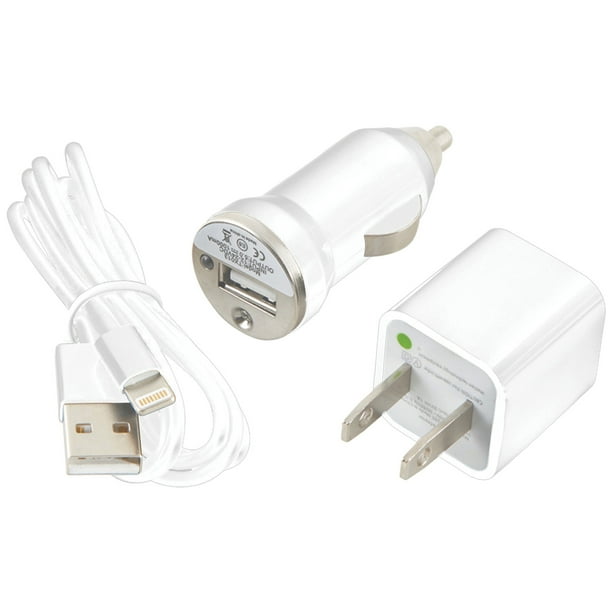 Ultralast CEL-CHG8W Charge & Sync Kit with Lightning Cable (White ...