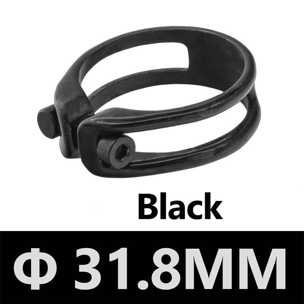 Ultralight 6G Carbon Fiber Seatpost Tube Clamp Tube Lock Bike Bicycle