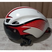 Ultralight Aero Tri Helmet with Removable Shield Eyewear   Semi-Aero Time Trial Bike Helmet for Adults Men Women, Adjustable Retention & Ventilated Shell
