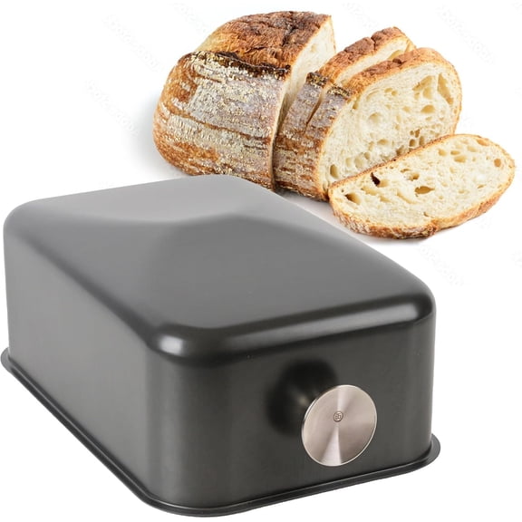 Ultralight Baking Shell for Sourdough Bread (Batard) - No Preheating Needed for Crispy Crust and Even Baking