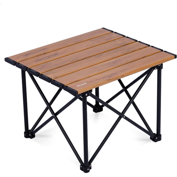 Ultralight Camping Table, Compact Aluminum Folding Beach Table with Carry Bag for Outdoor, Picnic BBQs, and Cooking