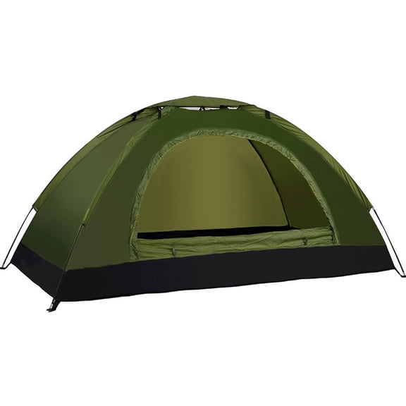 Ultralight Camping Tent with Shelters Carry Bag for Backpacking Trip Hiking Army Green 2 person