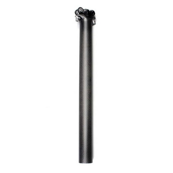 Ultralight Carbon Fiber Bike Seatpost 27.2/31.6 350mm Straight Head 3K Mattle 27.2X400mm