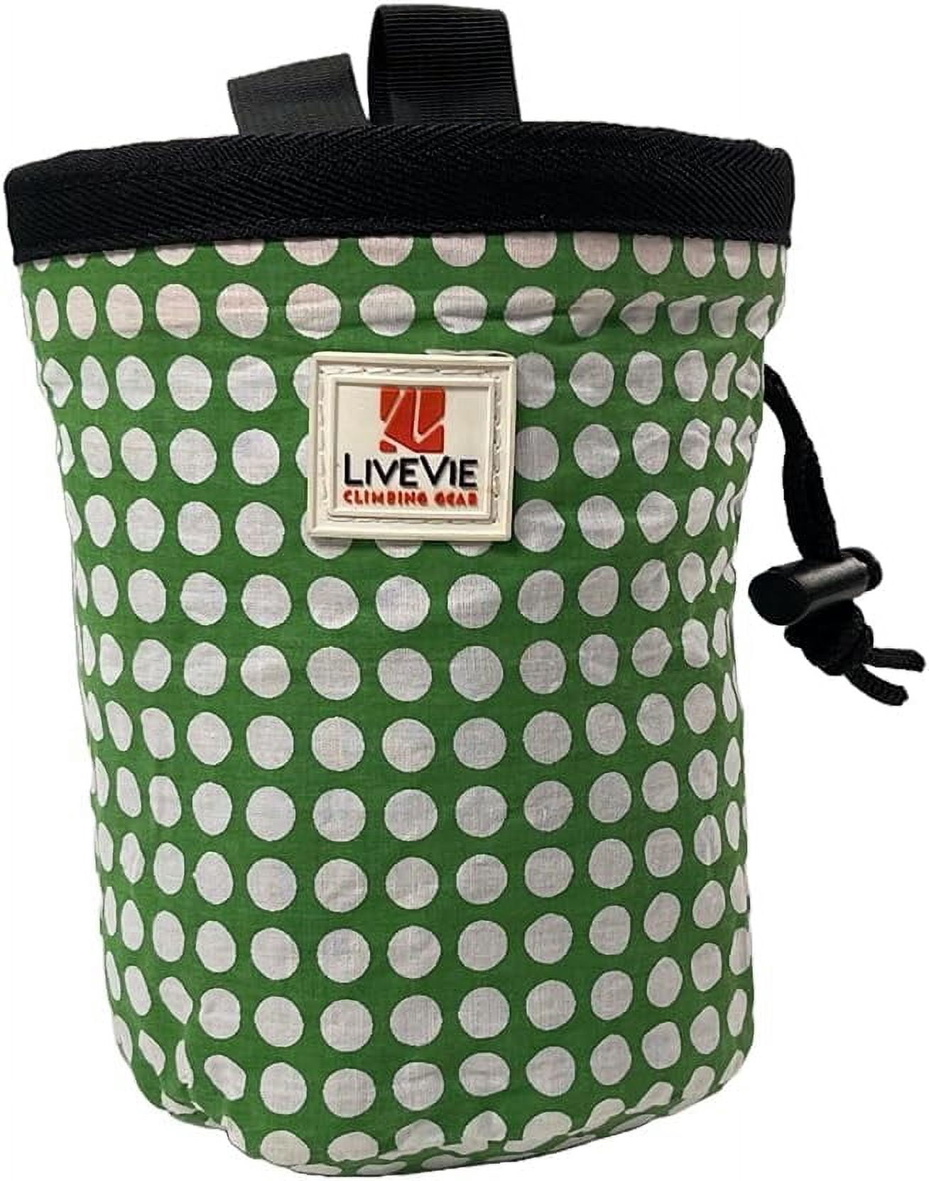 Chalk Loop Ultralight Chalk Bag with Secure Cinch Closure and Durable Nylon Loop ...
