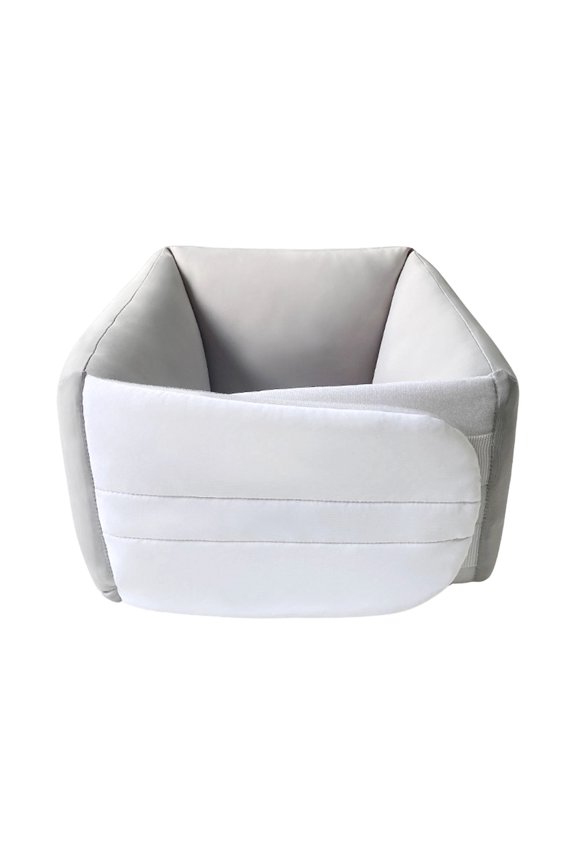 Ultralight Down-Wrap Sleep Lumbar Pillow  Hollow-Out Waist Support for Back & Side Sleeping, Portable for Travel & Home Use