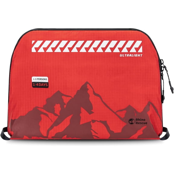 Ultralight First Aid Kit Water-Resistent Medical for Camping, Cycling, Travel, Climbing, Up to 4 Days