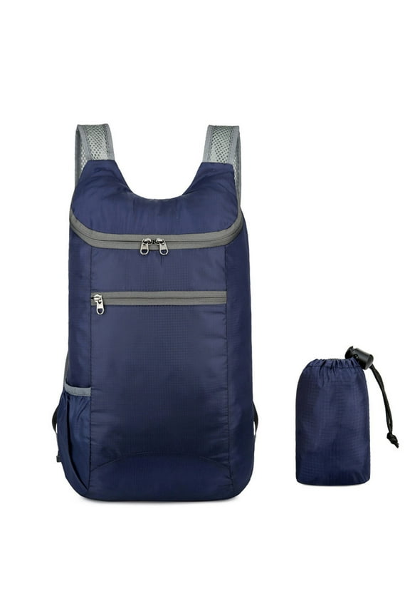 Ultralight Foldable Backpack 75g, Water Resistant Daypack for Hiking Travel, Compact Packable Shoulder Bag