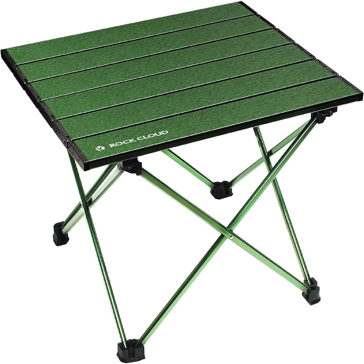 Ultralight Folding Camping Table, Aerospace Aluminum Portable Backpacking Table with Detachable 600D Polyester Storage Bag, Upgraded Nylon Hinges Supports 60 LBS for Hiking Fishing Beach Picnic