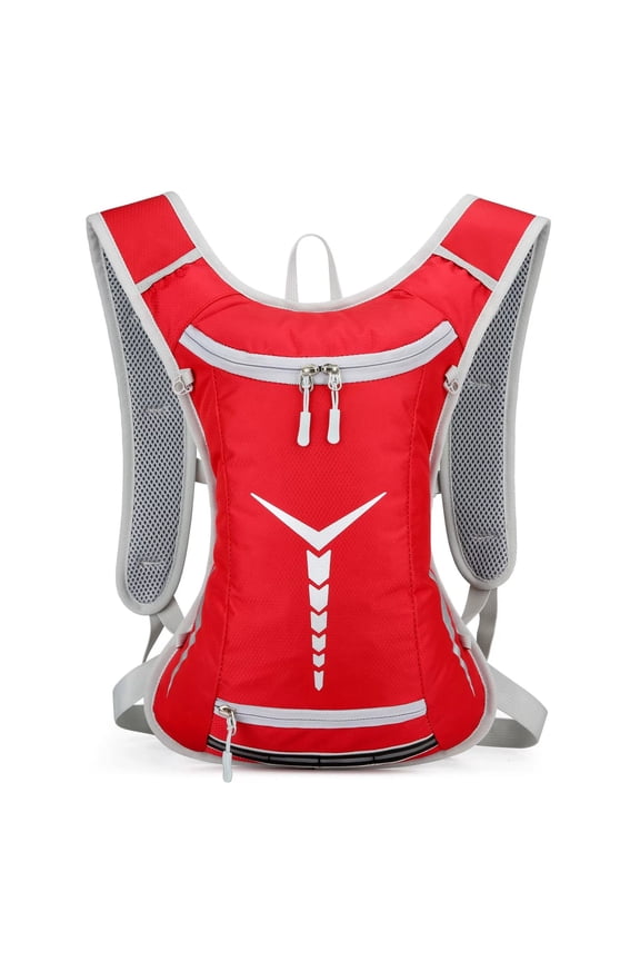 Ultralight Hydration Backpack for Running Cycling, Small Water Resistant Daypack with Adjustable Sternum Strap, Lightweight Outdoor Sports Pack for Men Women (9 Colors)
