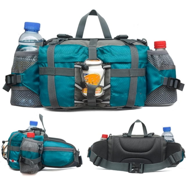 2 Marsupi Unisex Sportivi - Cintura Regolabile, 4 Scomparti, Impermeabile, Per Corsa E Outdoor - Foto 9