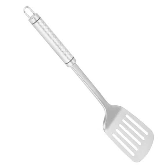 Ultralight Ti Cooking Spatula Slotted Turner Non-slip Handle for Camping Picnic