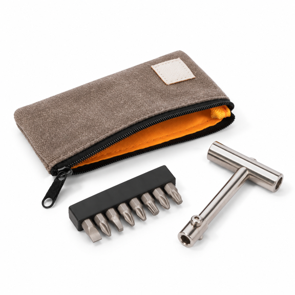 Ultralight Titanium Bike Multi-tool for MTB, Road Cycling and Everyday Use