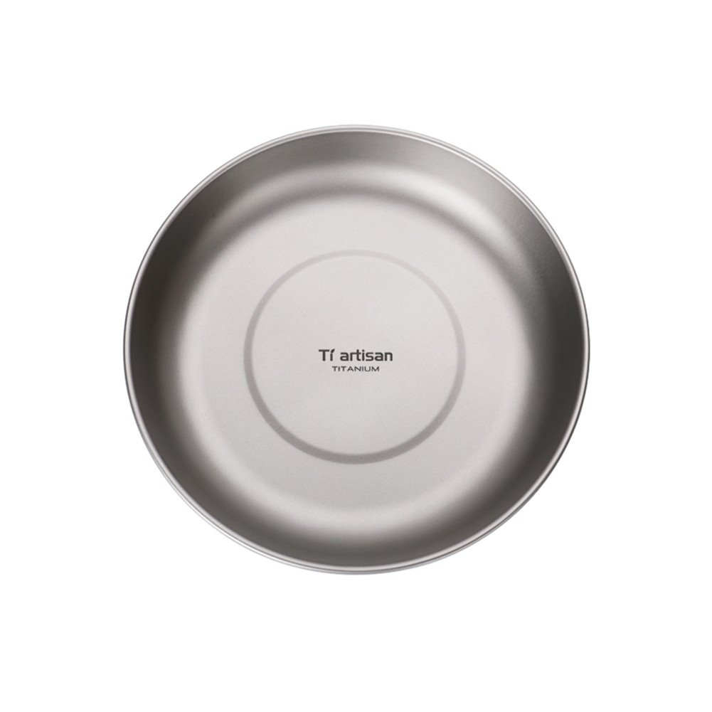 Ultralight Titanium Plate Outdoor Camping Dishes Tableware Picnic