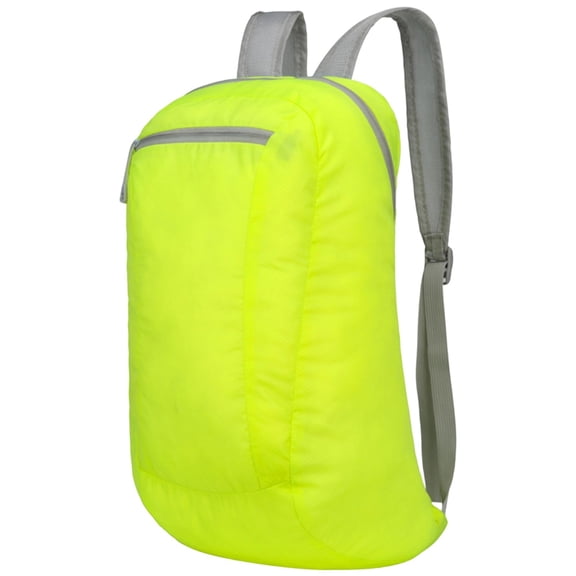 Ultralight Waterproof Backpack, Foldable Hiking Backpack Daypack, Travel Packable Rucksack for Men and Women, for Daily Travel, Climbing, Camping, and Sports Activities, Yellow