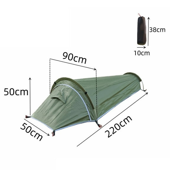 Ultralight Waterproof Camping Tent for One, Easy Setup & Weatherproof
