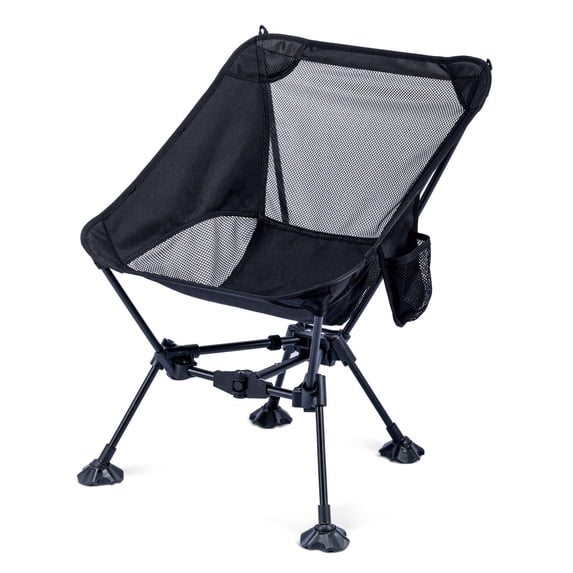 Ultralightpact Camping Folding Beach Chair With Anti-sinking Large Feet ...
