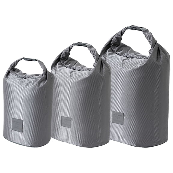 Ultralights Dry Bag Set of 3 for Backpacking Waterproof and Sturdy Polyester Materials for Camping and Hiking Storage