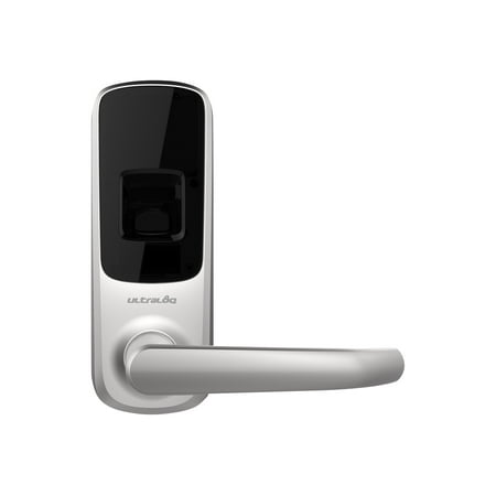 Ultraloq - Smart Lock Bluetooth Replacement Handle with Electronic and Biometric Access - Satin nickel