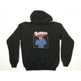 thumbnail image 1 of Ultraman Blue Character Silhouette with Kanji Logo Youth Black Hoodie-Medium, 1 of 3
