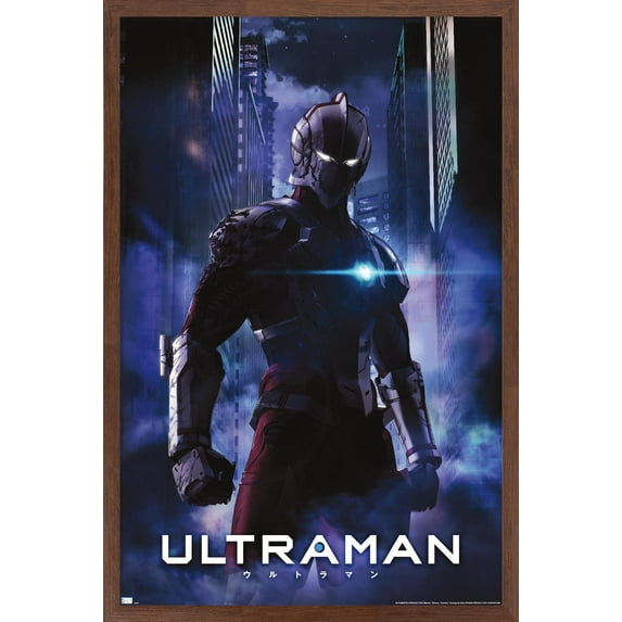 Ultraman - Dark Anime One Sheet Wall Poster, 22.375" x 34" Framed