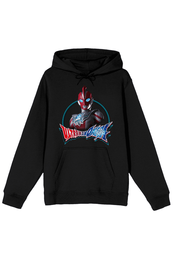 Ultraman Omega Logo Icon Hooded Sweatshirt For Men-3XL