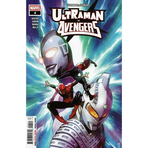 Ultraman X the Avengers #4 VF ; Marvel Comic Book