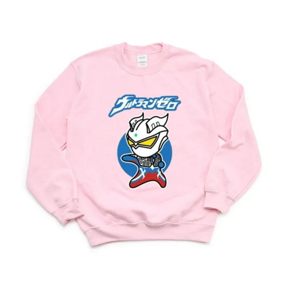 Ultraman Zero Chibi Style Kawaii Tokusatsu Japanese Hero Sweatshirt, for men & women, up to size 5XL