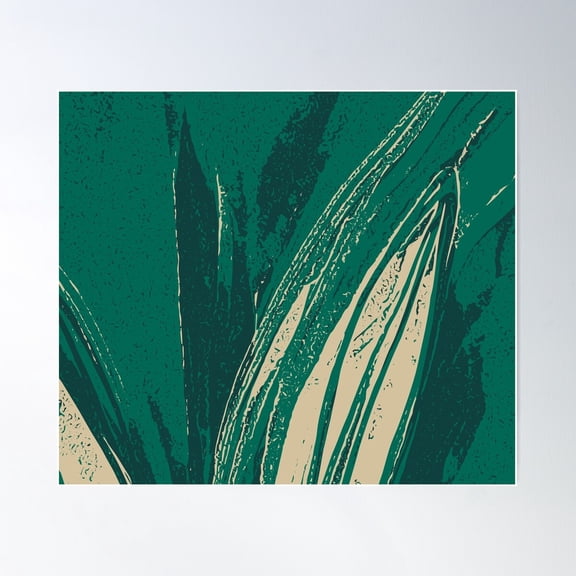 Ultramarine Green Botanical Garden & Soybean Poster Wall Art Modern Wall Decor For Living Room Bedroom Art