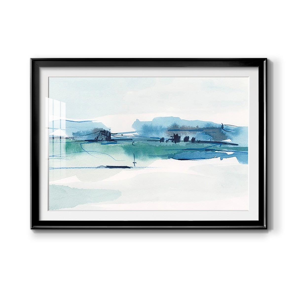 Ultramarine Vista II Premium Framed Print - Ready to Hang