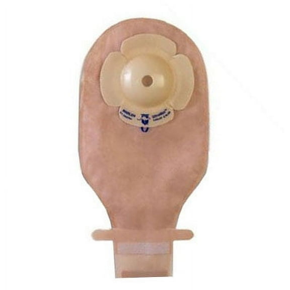 Ultramax Deep Drainable Pouch Aquatack Barrier And Kwick-klose Ii Fastener 1-3/8" Pre-cut Stoma Opening, Transparent Part No. 52634 (5/box)