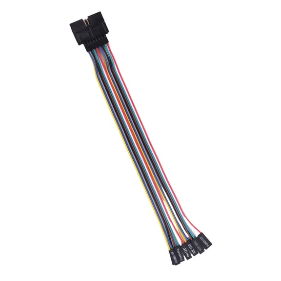 Ultramicro Power Cable 16Pin to 8Pin Ultramicro Chassis Front Panel Jumper Adapter Switching Adapter Extension Cable