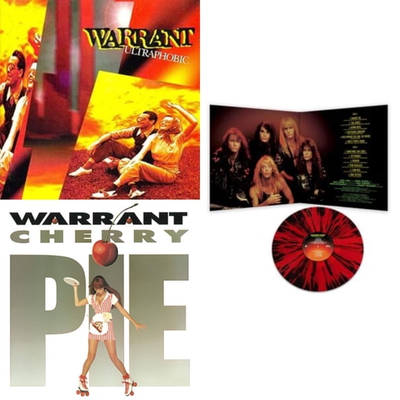 Ultraphobic & Cherry Pie (Yellow LP Vinyl/180G) & Greatest & Latest (Red & Black Splatter LP Vinyl)