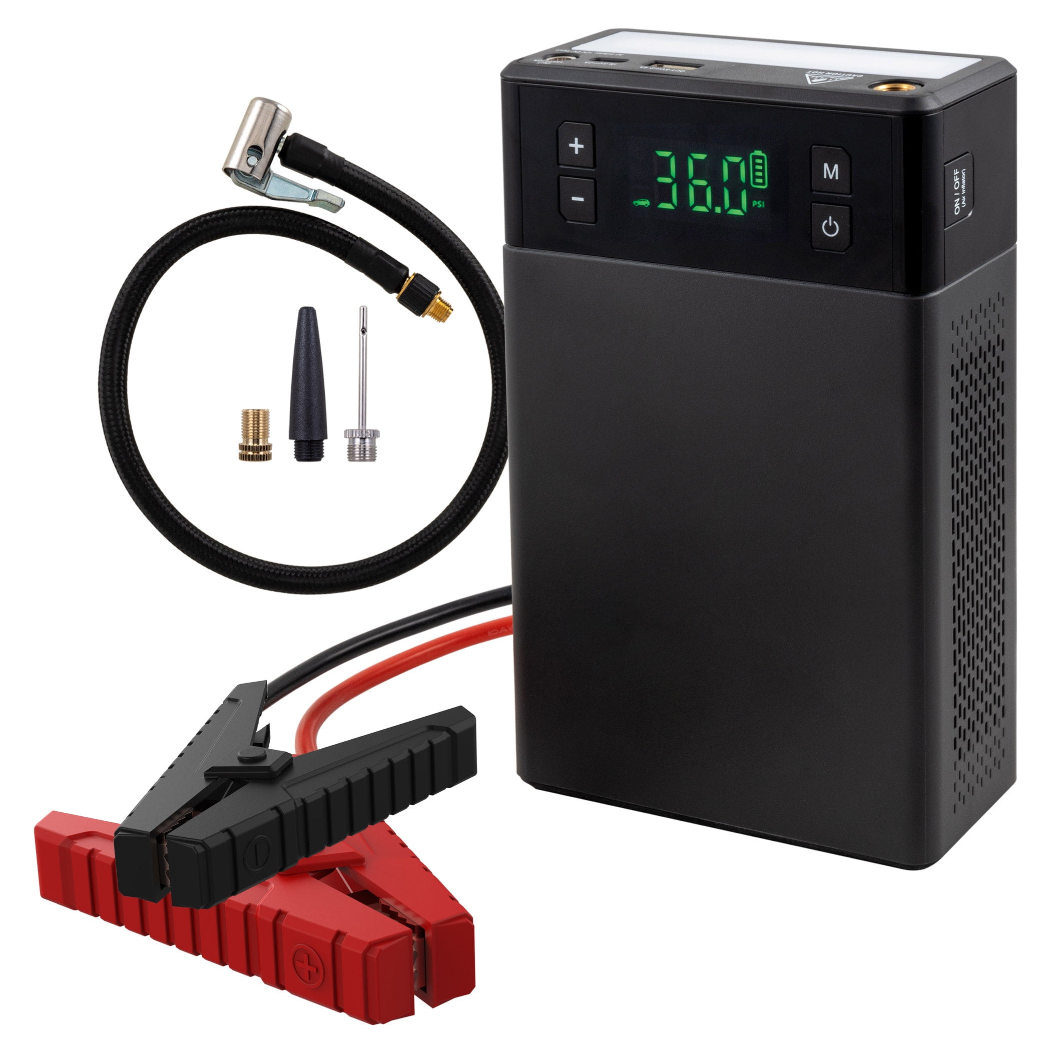 Ultrapro Elite 1200A Portable Battery Jumper Power Station with Air Compressor and LED Light