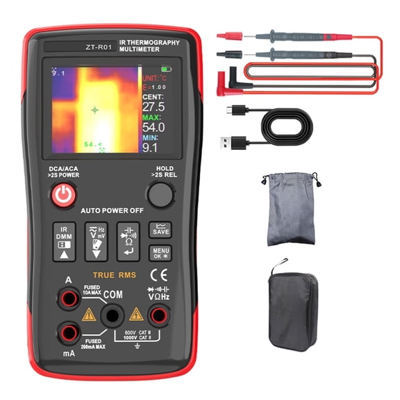Ultrared Thermal Imaging Multimeter For Electrical Testing And Circuit Repair